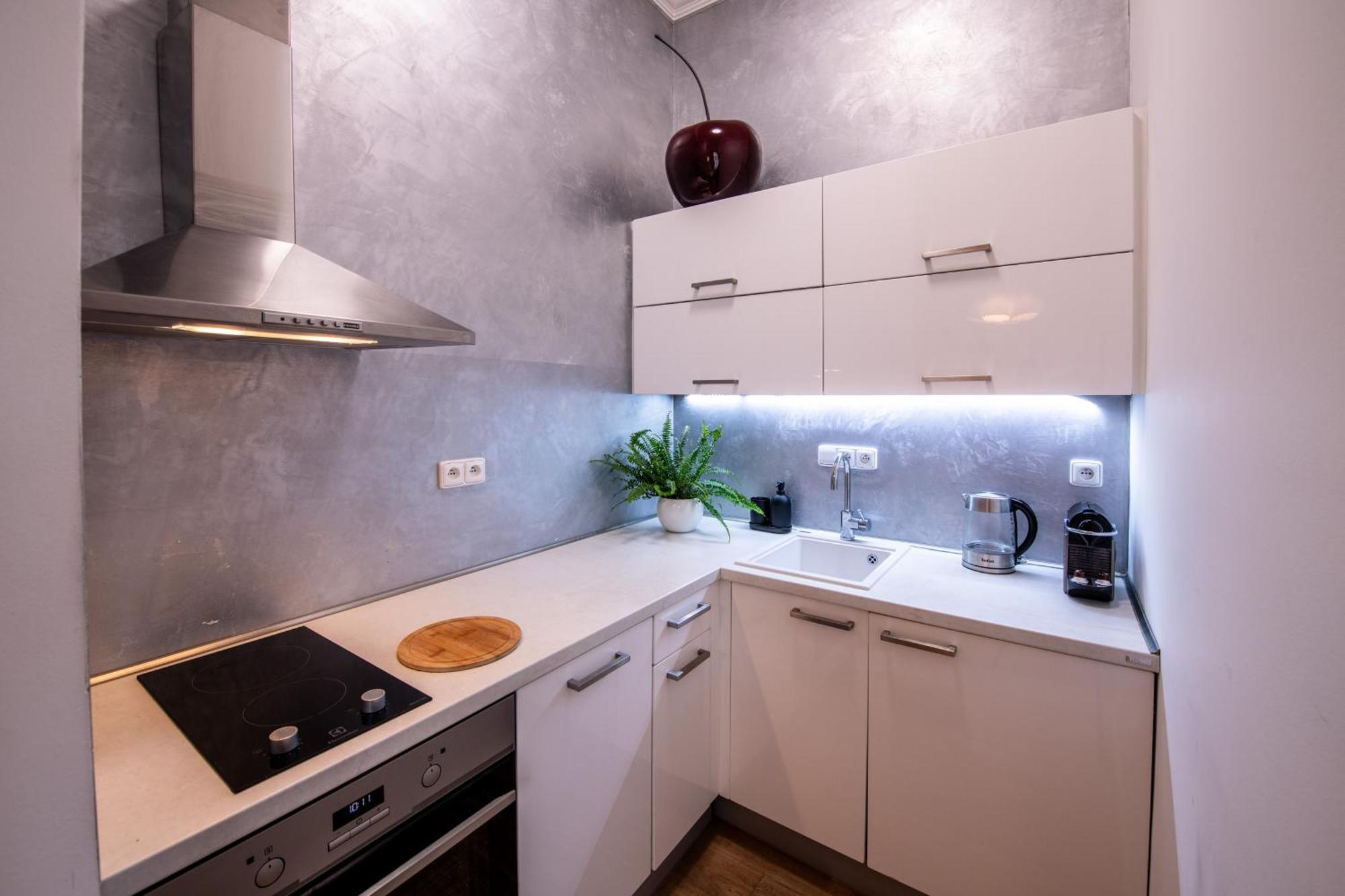 Modern Downtown Apt - Renovated, On Ideal Location プラハ エクステリア 写真