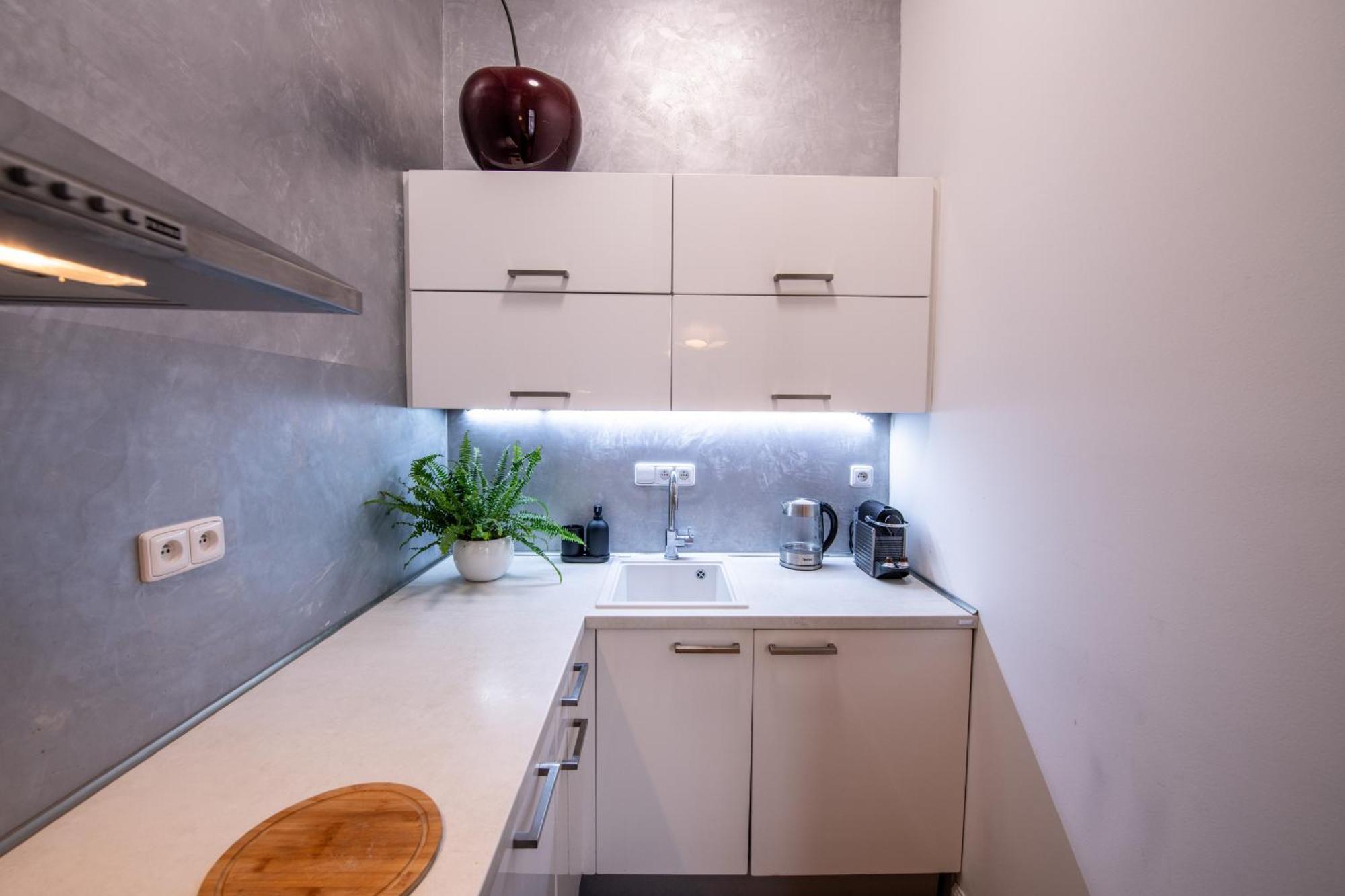 Modern Downtown Apt - Renovated, On Ideal Location プラハ エクステリア 写真